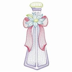 Perfume Bottle - 4x4 bottle beginner-friendly embroidery design for decorative pillow covers