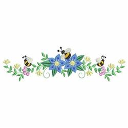 detailed border machine embroidery pattern - Pillow Border perfect for Nursery Decor