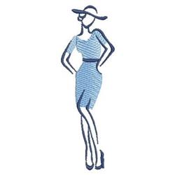 quick stitch lady machine embroidery pattern - Pretty Lady for Role-Playing Gear