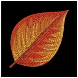 Detailed leaf with vibrant gradient colors of deep orange to bright yellow in a textured design, perfect for autumn decor.