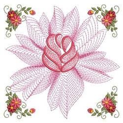 leaf beginner-friendly machine embroidery - Rippled Eelgance perfect for Wall Art