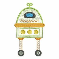 toy beginner-friendly machine embroidery - Robot Toy for decorative wall hangings