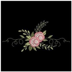 rose beginner-friendly machine embroidery - Rose Decor perfect for kitchen aprons
