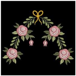 Rose Decor - 4x4 rose beginner-friendly embroidery design for decorative pillow covers