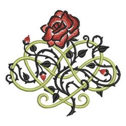 rose detailed machine digital embroidery - Rose perfect for kitchen aprons