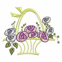 Roses - 4x4 rose detailed machine embroidery design for decorative pillow covers