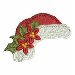 beginner-friendly christmas Santa Claus machine embroidery pattern - Santa Hat for kitchen tea towels