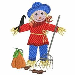 Scarecrow - 4x4 bird detailed machine embroidery design perfect for kitchen tea towels