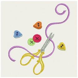 beginner-friendly corner machine embroidery pattern - Sewing Corner for Craft Aprons