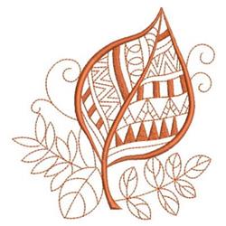 beginner-friendly autumn leaf machine embroidery pattern - Simple Fall Leaves for decorative pillow covers