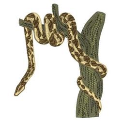 tree detailed machine digital embroidery - Snakes perfect for decorative pillow covers