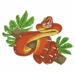 tree detailed machine digital embroidery - Snakes perfect for decorative pillow covers