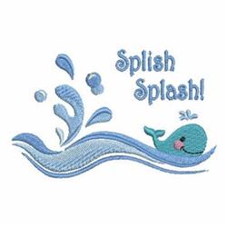 Splish Splash Bath - 4x4 bath beginner-friendly embroidery design for reusable tote bags