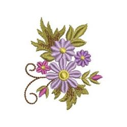 flower beginner-friendly machine embroidery - Spring Flowers for reusable tote bags
