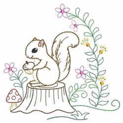 outline beginner-friendly machine embroidery - Squirrel Outline for decorative pillow covers