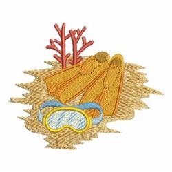 detailed summer beach machine embroidery pattern - Summer Beach Fun for Kids Swim Gear