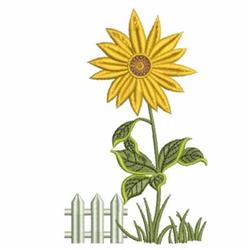 Sunflowers - 4x4 sunflower beginner-friendly embroidery design for reusable tote bags