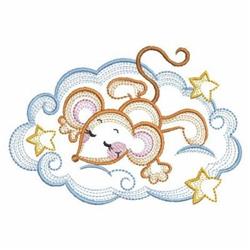 Sweet Mouse - 4x4 mouse beginner-friendly embroidery design for Baby Blankets