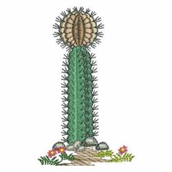 cactu beginner-friendly machine embroidery - Tall Cactus perfect for reusable tote bags