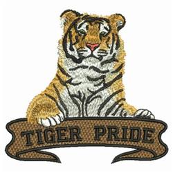 tiger detailed machine digital embroidery - Tiger Pride perfect for Storybooks