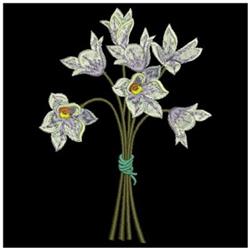 tulip beginner-friendly machine digital embroidery - Tulips perfect for Wall Art
