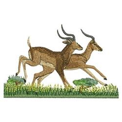 Wildlife - 4x4 wildlife detailed machine embroidery design for decorative pillow covers