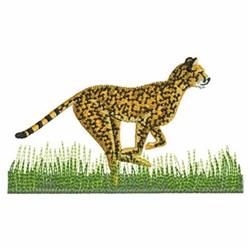 detailed cat machine embroidery pattern - Wildlife perfect for reusable tote bags