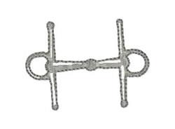 Snaffle Bit - 4x4 bit quick stitch machine embroidery design for Horse Blankets