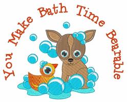 detailed puppy dog machine embroidery pattern - Bath Bearable for Bath Time Accessories