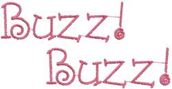 quick stitch buzz machine embroidery pattern - Buzz perfect for Party Decorations