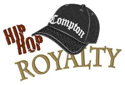 Black cap with 'Compton' in bold lettering, accented by stylized brown and gold text, reflecting modern urban style.