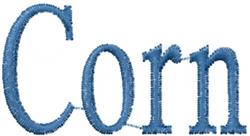 quick stitch corn machine embroidery pattern - Corn perfect for Picnic Blankets