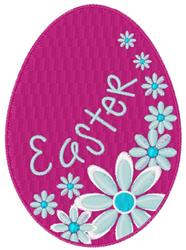 detailed spring Easter eggs machine embroidery pattern - Easter Egg for Decorative Pillows