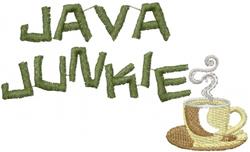 junkie beginner-friendly machine embroidery - Java Junkie for kitchen tea towels