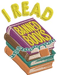 detailed reader machine embroidery pattern - Book Stack Reader for decorative pillow covers
