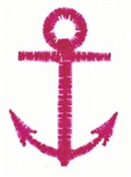 quick stitch anchor machine embroidery pattern - Anchor perfect for Sailor Caps