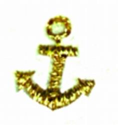 Anchor - 4x4 anchor quick stitch machine embroidery design for cute baby onesies
