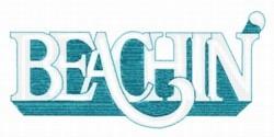 beginner-friendly summer beachin machine embroidery pattern - Beachin for Summer Bags