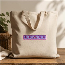 detailed strip machine embroidery pattern - Beadwork Strip for kitchen tea towels