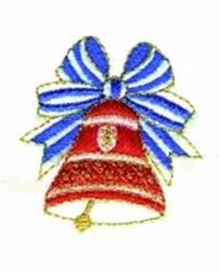 bell beginner-friendly machine digital embroidery - Bell perfect for kitchen tea towels