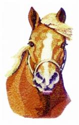 detailed horse machine embroidery pattern - Draft Horse perfect for reusable tote bags