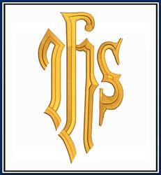 Elegant monogram design featuring intertwined stylized letters in shimmering gold against a minimalist background.