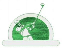 beginner-friendly golf machine embroidery pattern - Golf perfect for Polo Shirts