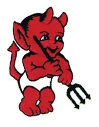 devil beginner-friendly machine embroidery - Little Devil for Childrens Items
