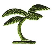 beginner-friendly tree machine embroidery pattern - Palm Tree perfect for Sun Hats