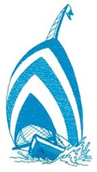 Sailing - 6x10 sailing detailed machine embroidery design for Nautical Home Decor