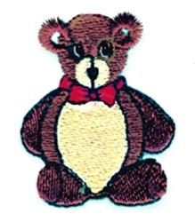 Teddy Bear - 4x4 bear beginner-friendly machine embroidery design for cute baby onesies