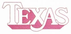 beginner-friendly texa machine embroidery pattern - Texas for patchwork quilt blocks