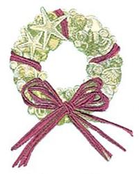 Wreath - 4x4 star detailed machine machine embroidery design perfect for Door Decor