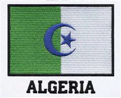 Algeria - 4x4 star detailed machine embroidery design perfect for reusable tote bags